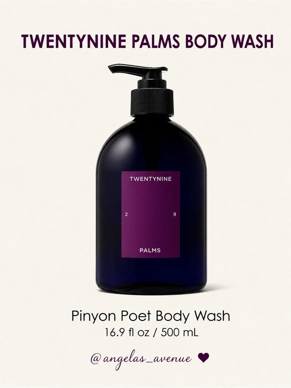 29 Palms BODY WASH - Pinyon Poet Body Wash